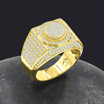 NOTAVEL MOISSANITE SILVER RING I 994332