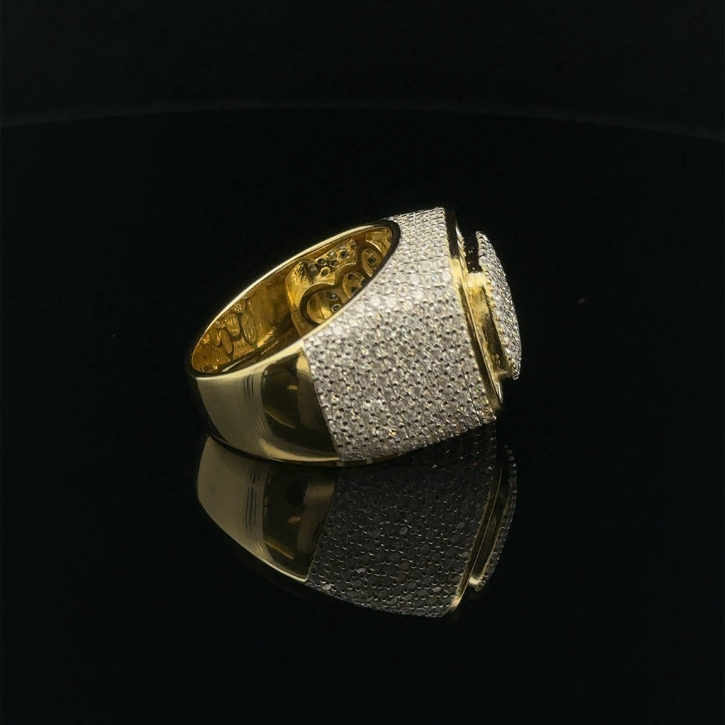 Orecchini Uomo In Argento 925 Placcato Oro Con Zirconi &ndash; 11mm, Tondi A Vite, Unisex