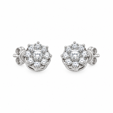9911841 | 925 Moissanite Rhodium Earring