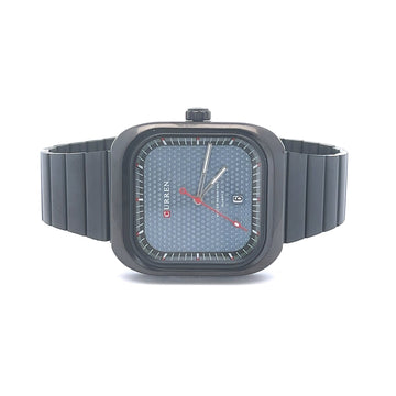 EVOCATIVE METAL BACK BLACK CURREN ICED OUT WATCH I 551633
