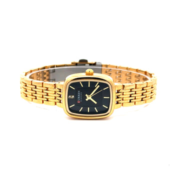 VEXIOR ALLOY GOLD BLACK STAINLESS ICED OUT MENS WATCH I 551908