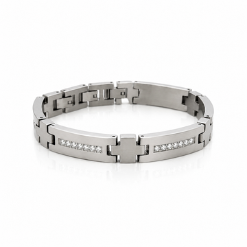9312621 | Steel Moissanite Bracelet