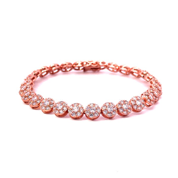 MISTRAL 7MM CZ BRASS ICED OUT CHAIN | 961645