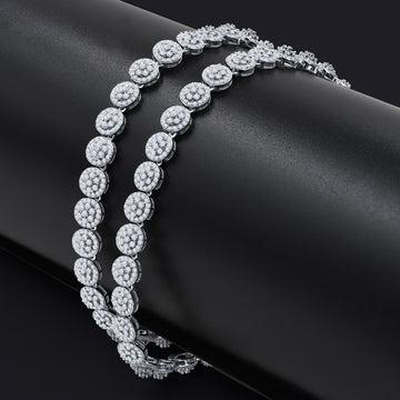 CELESTIAL SPARKLE 925 MOISSANITE CHAIN | 994711