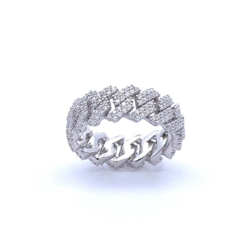 ASTRIDS 925 MOISSANITE RHODIUM RING | 995551