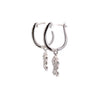 AMARANTH 0.61 CTW 925 RHODIUM MOISSANITE ICED OUT EARRING | 995871