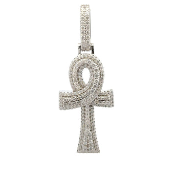 CALYPSO 2.05 CTW 925 CZ MOISSANITE RHODIUM PENDANT I 995891
