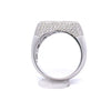 ARDENT 925 MOISSANITE MENS RHODIUM ICED OUT RING | 995921