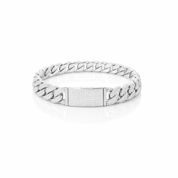 QUINOXITE STERLING SILVER 12MM BRACELET | 9221921