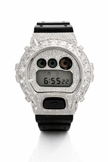 590151 | G-Shock 925 Moissanite Rhodium Watch