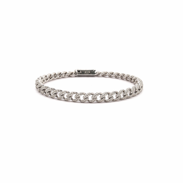 QUINOXITE 8MM 925 CZ CUBAN BRACELET | 9221931