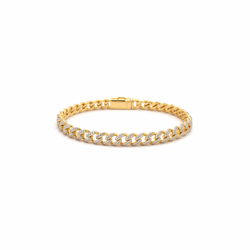 QUINOXITE 8MM 925 CZ CUBAN BRACELET | 9221932