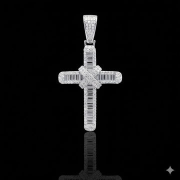 ORENDA 2.24 CTW 925 CZ MOISSANITE RHODIUM PENDANT I 996181