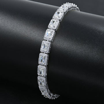 SHOWY 6MM SQUARE TENNIS BRACELET I 962221