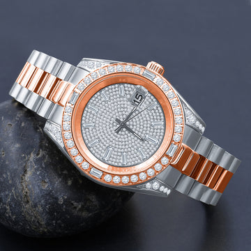 MAJESTY STEEL CZ HIP HOP WATCH | 5304818