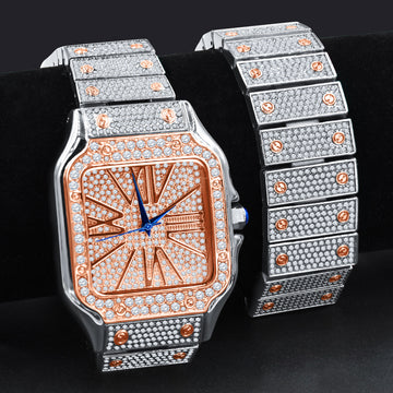 PRODIGIOUS BRASS WATCH & BRACELET SET | 5307418