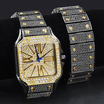 PRODIGIOUS BRASS WATCH & BRACELET SET | 530748