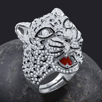 TIGRIS 925 SILVER RING CZ | 9213141