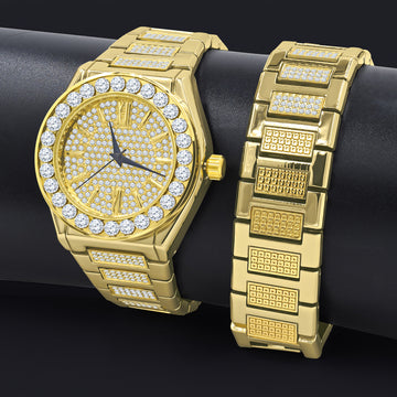 PORTENT BRASS WATCH SET I 530902