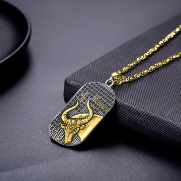 IMPERIAL Taurus Stainless Steel Chain & Charm | 938992