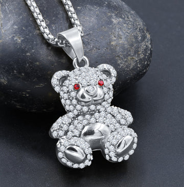 INSOLENS CRYSTAL STAINLESS STEEL PENDANT | D943981