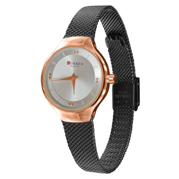 <p>Curren Latest designer inspired, sleek and stylish, premium quality classic look Ladies watch</p>