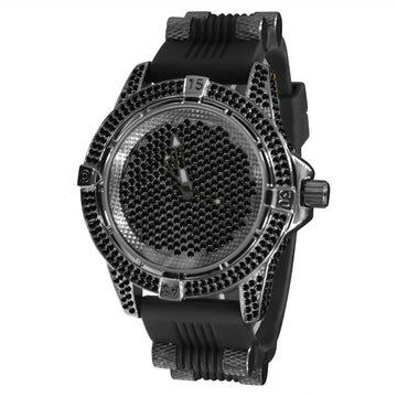 Bullet jelly band men fashion Watch