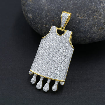 BASKETBALL JERSEY SILVER PENDANT | 9210132