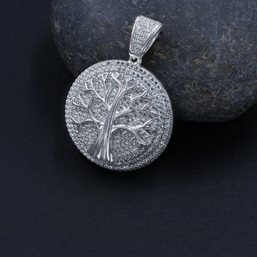 Green 925 Pendant with CZ Stone | 9210161