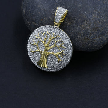 Green 925 Pendant with CZ Stone | 9210162