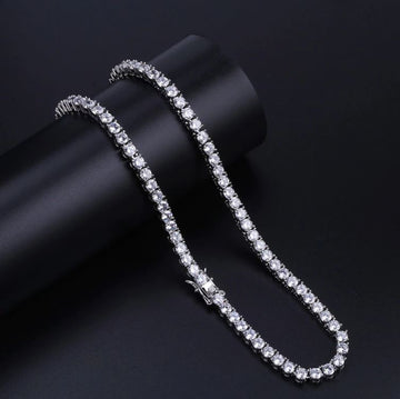 RADIOSUS 4MM SILVER MOISSANITE CHAIN I 991491
