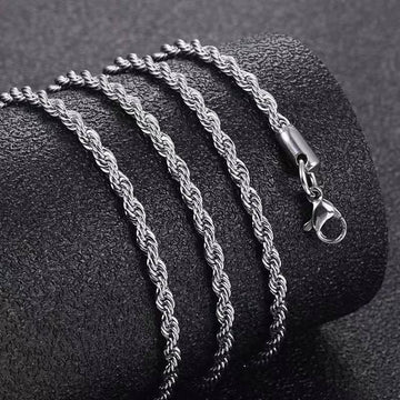 ROPE 4MM CLASSIC STEEL CHAIN I 939951