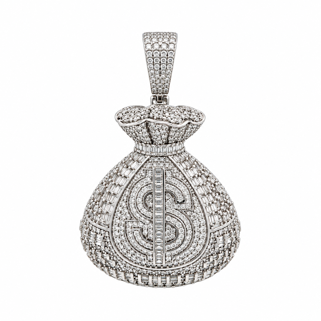 916941 | Brass Rhodium Pendant