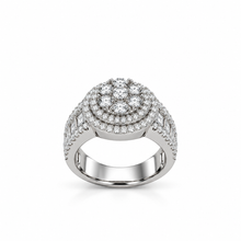 9911661 | 925 Moissanite Rhodium Ring