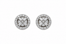 9911851 | 925 Moissanite Rhodium Earring