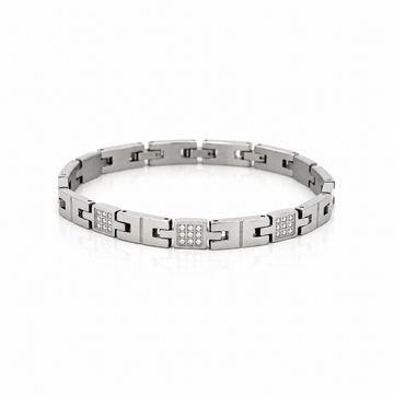 9312631 | Steel Moissanite Bracelet