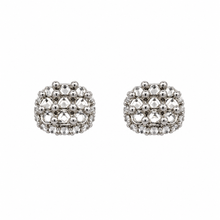 9100431 | 0.65 CTW Brass Moissanite Rhodium Earring