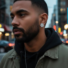 980351 | 2ctw VS/D 925 LGD Diamond Rhodium Earrings