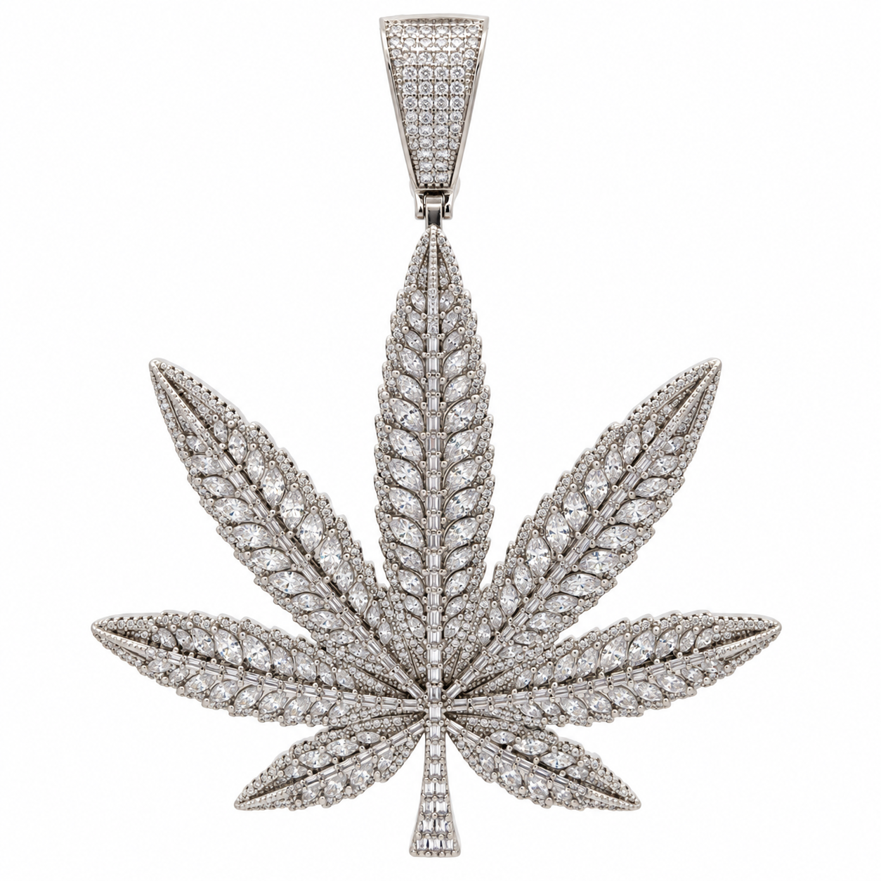 916981 | Brass Rhodium Pendant
