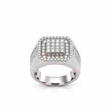 9911691 | 925 Moissanite Rhodium Ring