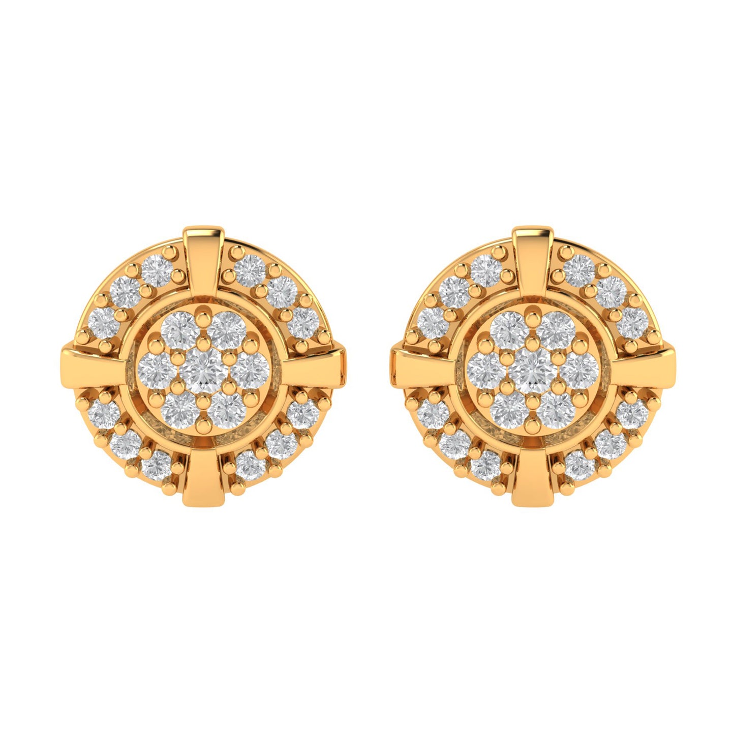 MOONLIT KISS MOISSANITE EARRINGS  | 980322