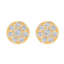 ANTIC 10K GOLD MOISSANITE EARRINGS I 980102