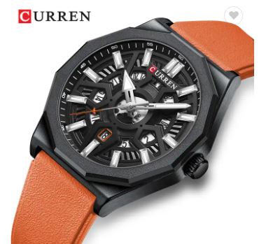 WANTON CURREN LEATHER WATCH I 541516