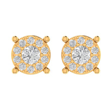 BLITHE 10K GOLD MOISSANITE EARRINGS I 980062