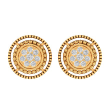 FRISKY 10K GOLD MOISSANITE EARRINGS I 980112