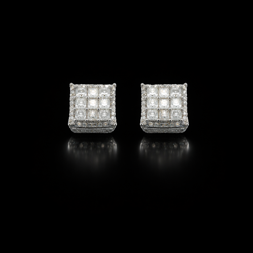 998951 | 925 Moissanite Earring