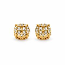 992192 | 925 Moissanite Gold Earring
