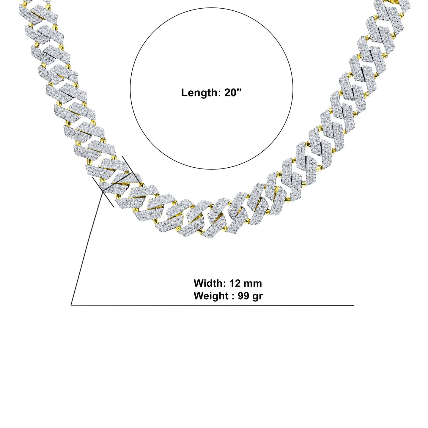 KRAUTROCK BRASS 12MM CHAIN CZ I 963342