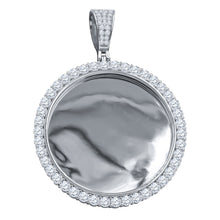 SIMULATE SILVER MOISSANITE PENDANT I 994151