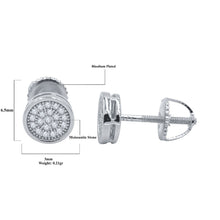 CINTILAR SILVER MOISSANITE EARRINGS I 993711